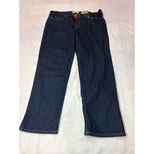 Carhartt Blaine Flannel Lined Jeans 18 Short Rugged Flex Straight Leg Dark NWT